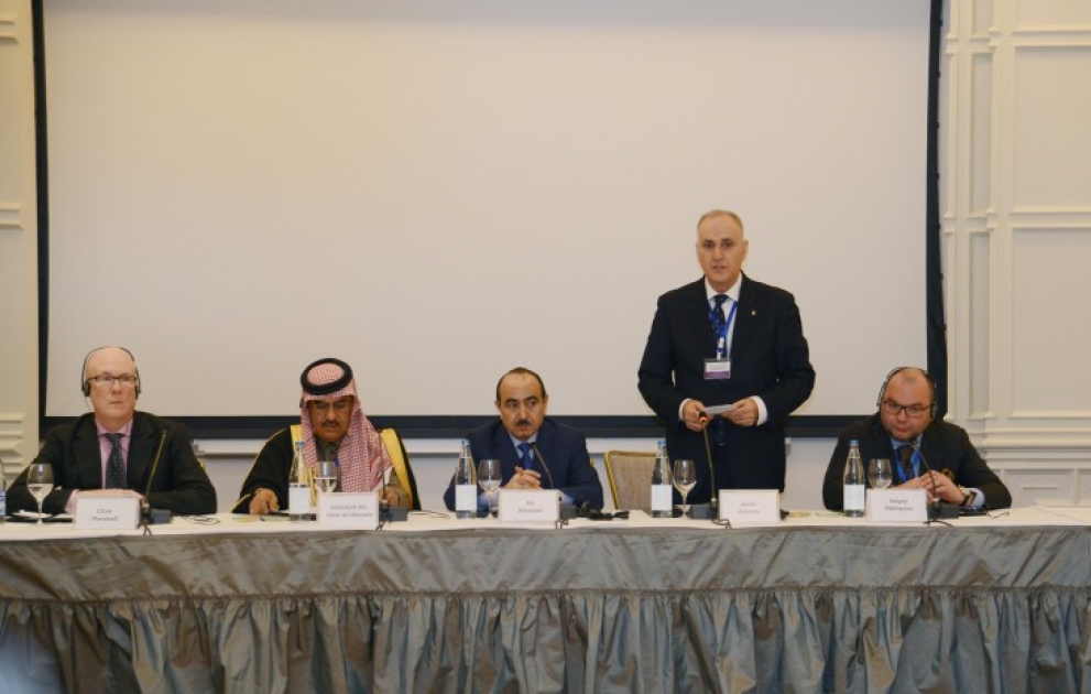 Participants of NACO meeting and AZERTAC`s jubilee celebration meet Azerbaijani President`s Assistant for Public and Political Affairs VIDEO