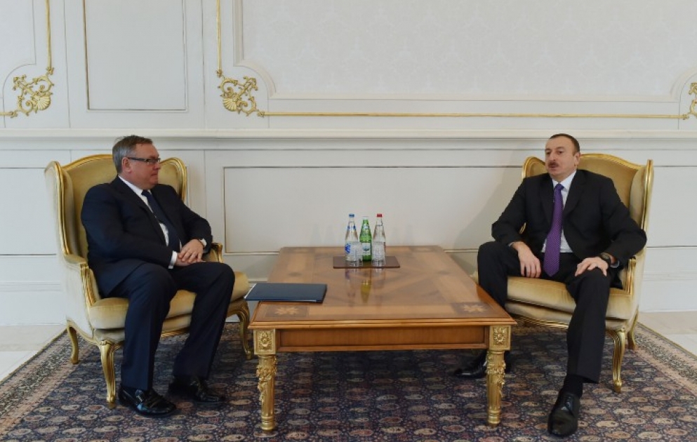 President Ilham Aliyev received the President and Chairman of the Management Board of VTB Bank VIDEO