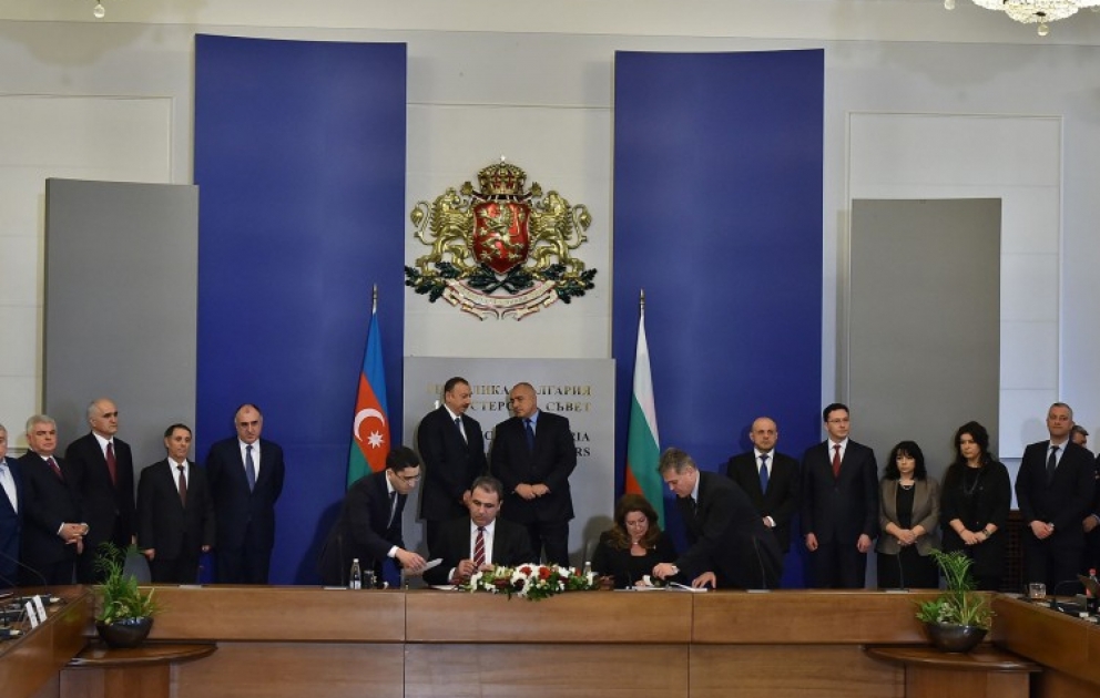 Signature des documents entre l’Azerbaïdjan et la Bulgarie VIDEO