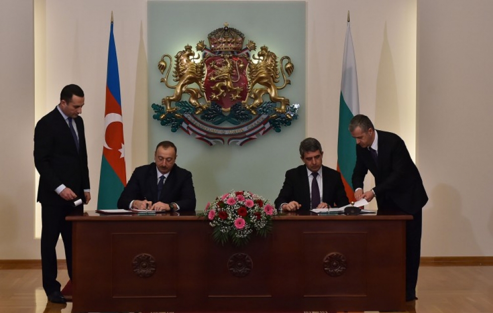 Azerbaijan, Bulgaria signed the Joint Declaration on Strategic Partnership VIDEO