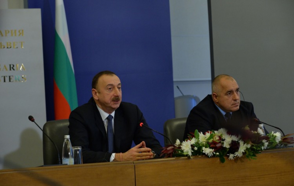 President Ilham Aliyev and Bulgarian Premier Boyko Borisov held a joint press conference VIDEO