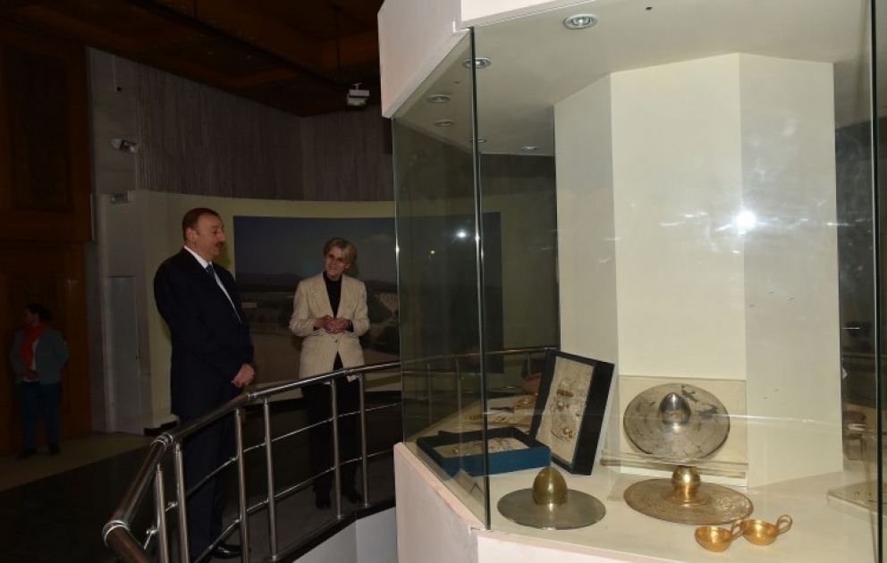 President Ilham Aliyev visited The Saint Sofia Church VIDEO