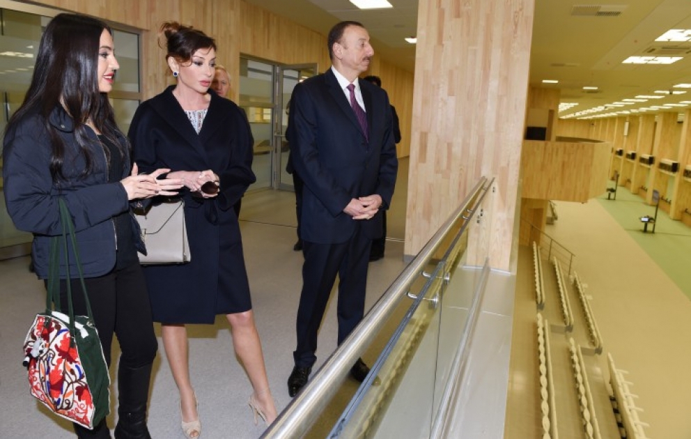 Le président Ilham Aliyev a pris part à l’inauguration du Centre de tir à Bakou VIDEO