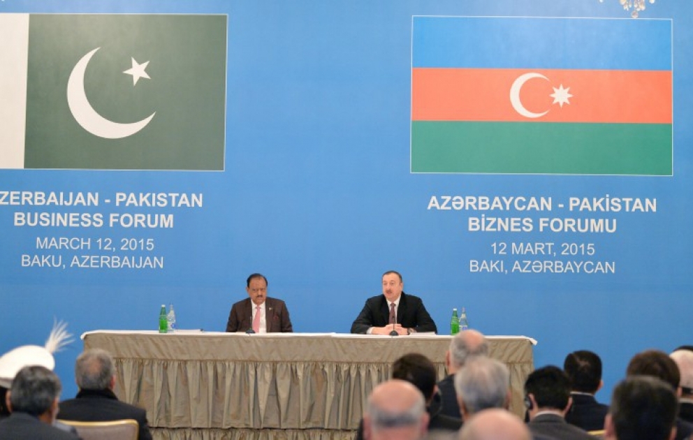 Le président azerbaïdjanais Ilham Aliyev et son homologue pakistanais Mamnoon Hussain ont participé au forum d’affaires azerbaïdjano-pakistanais VIDEO