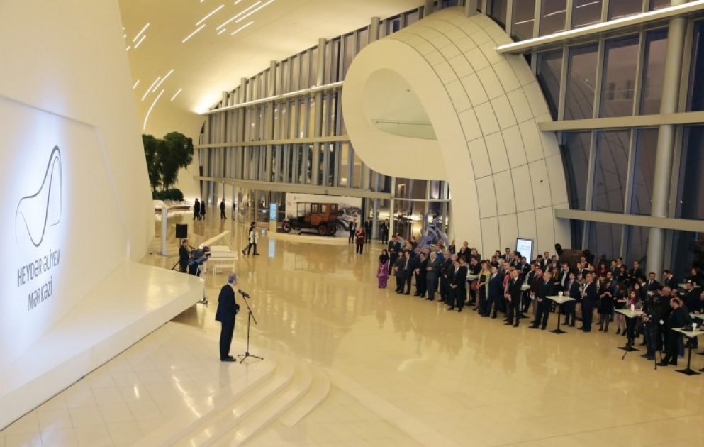 Eröffnungsfeier “Slowenischen Tages” im Heydar Aliyev Zentrum VIDEO