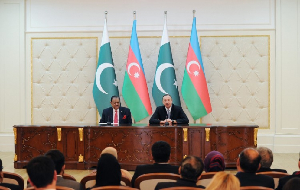 Déclaration conjointe à la presse des présidents azerbaïdjanais et pakistanais VIDEO