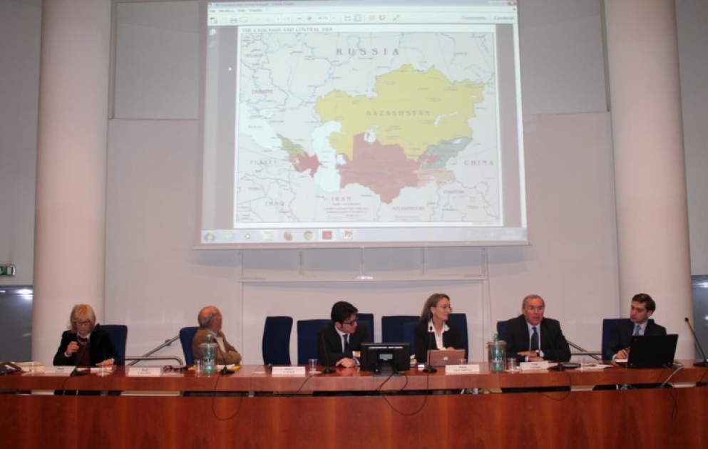 Roma Tre University hosts conference on Caspian Sea region VIDEO