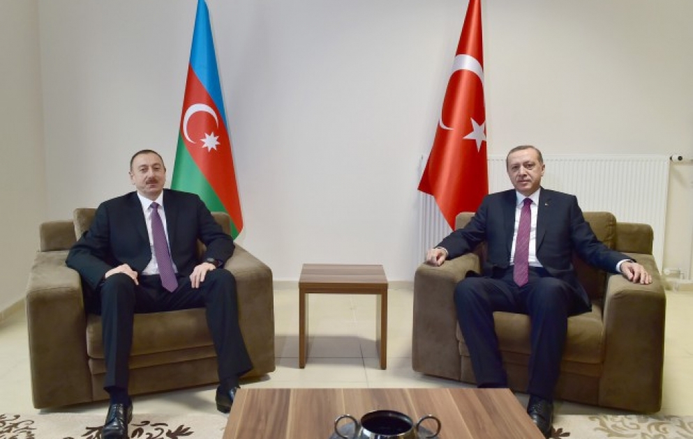President Ilham Aliyev met with President of Turkey Recep Tayyip Erdogan VIDEO