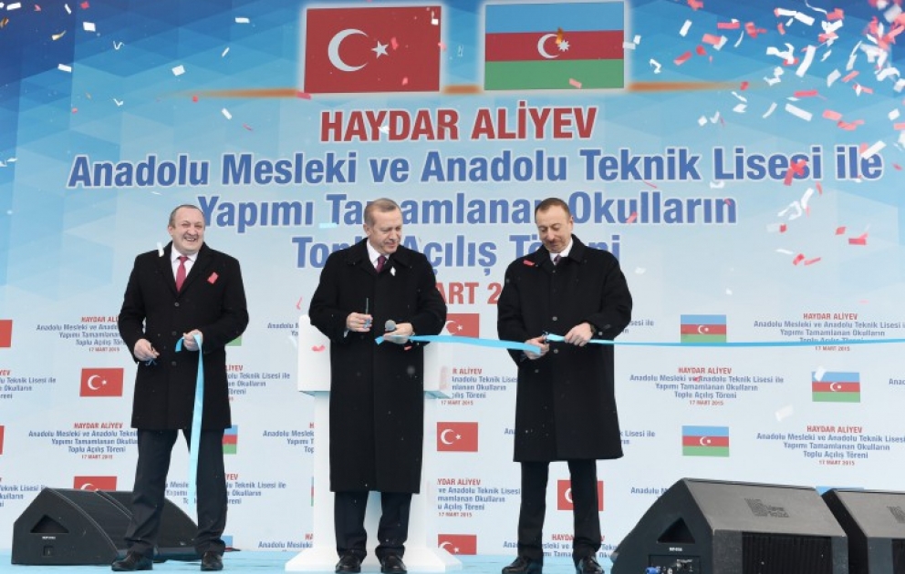 Qarsda Heydər Əliyev adına Anadolu texniki-peşə liseyi istifadəyə verilib VİDEO