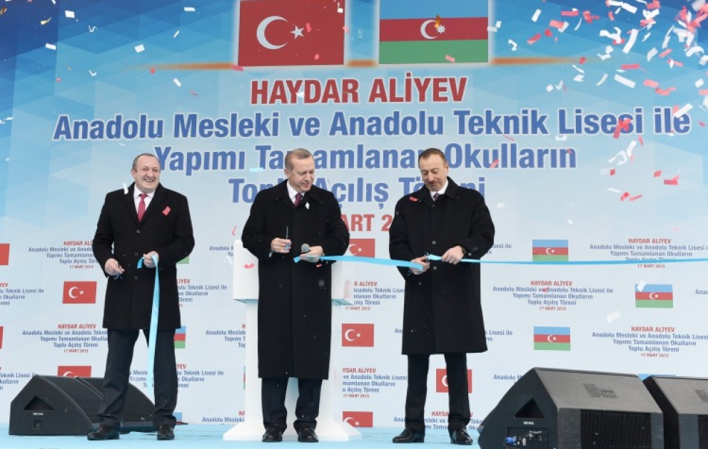 Anadolu technical-vocational lyceum after Heydar Aliyev opened in Kars VIDEO