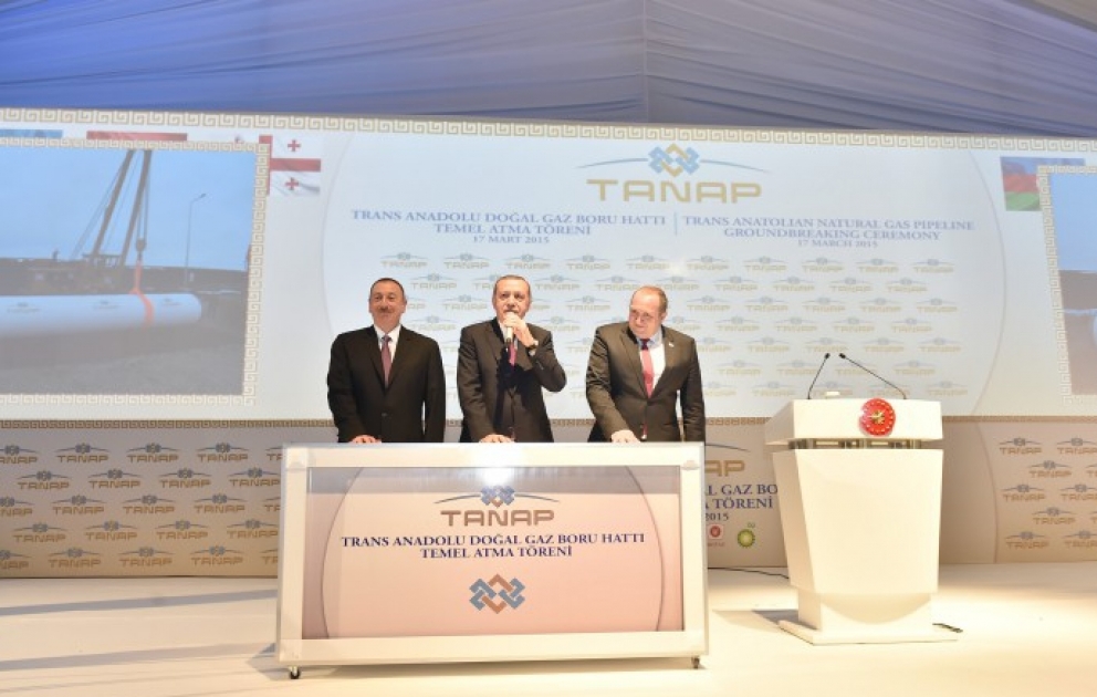 Groundbreaking of the Trans-Anatolian Natural Gas Pipeline was held in Kars VIDEO