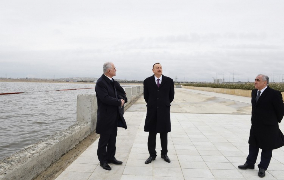 President Ilham Aliyev reviewed the environmental project around Lake Boyukshor and adjacent areas VIDEO