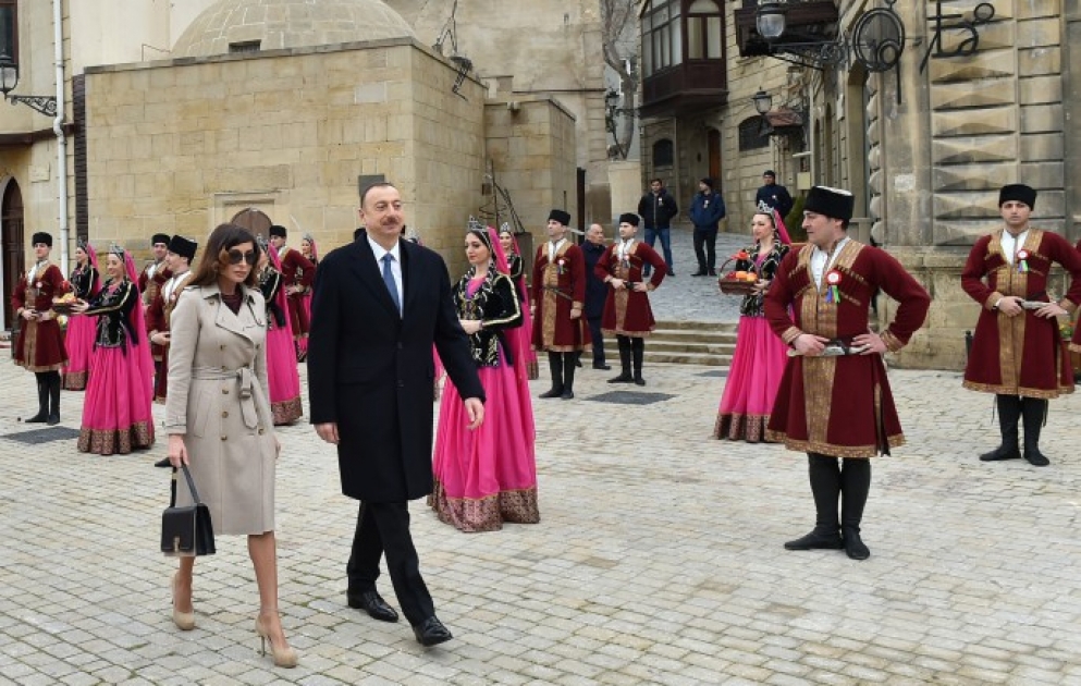 Le président Ilham Aliyev a participé aux festivités nationales organisées à l’occasion de l fête de Novrouz VIDEO