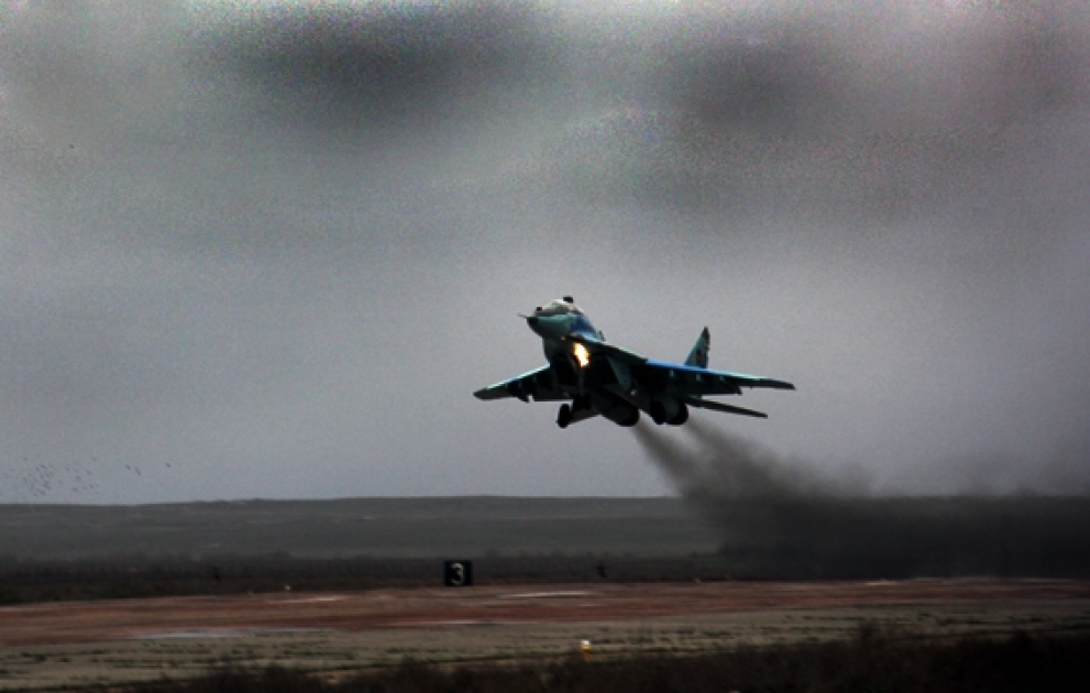 Прошли ночные учения Военно-воздушных сил ВИДЕО