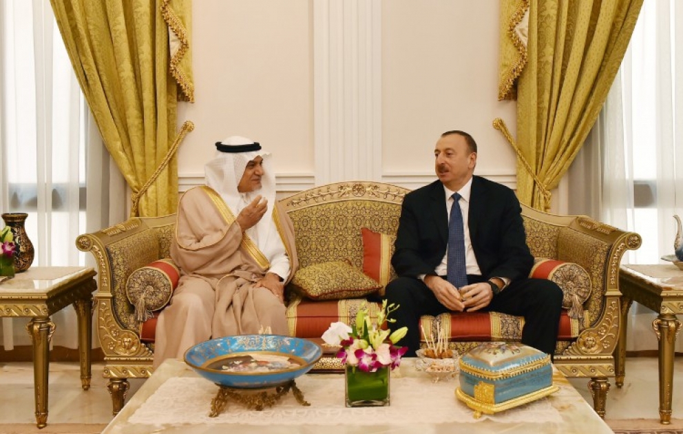 Treffen des Präsidenten von Aserbaidschan mit dem OIC-Generalsekretär VIDEO