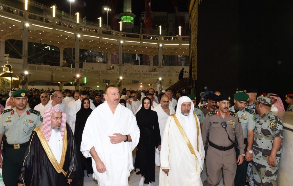 President Ilham Aliyev performed Umrah pilgrimage VIDEO