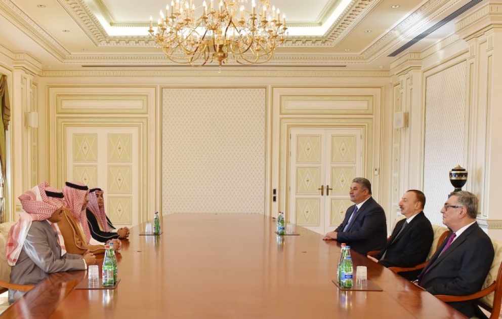 President Ilham Aliyev received a delegation led by President of the Islamic Solidarity Sports Federation VIDEO