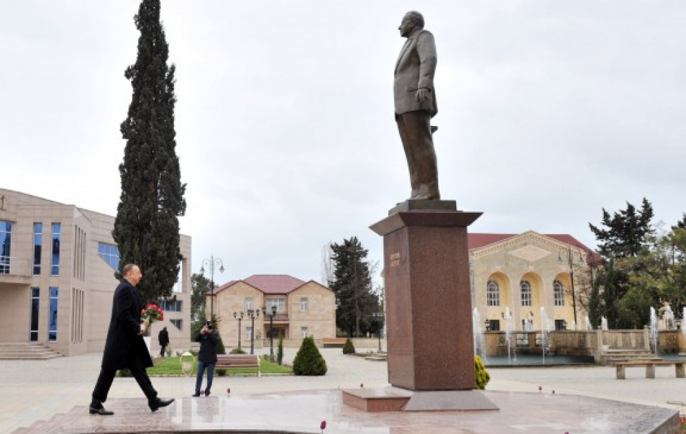 Le président Ilham Aliyev entame sa visite dans le sud du pays VIDEO