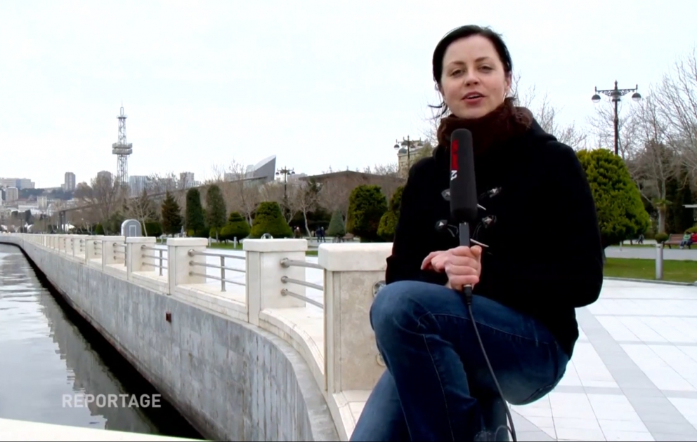 Berlin TV kanalında Avropa Oyunları ilə bağlı Bakıdan xüsusi reportaj təqdim olunub VİDEO