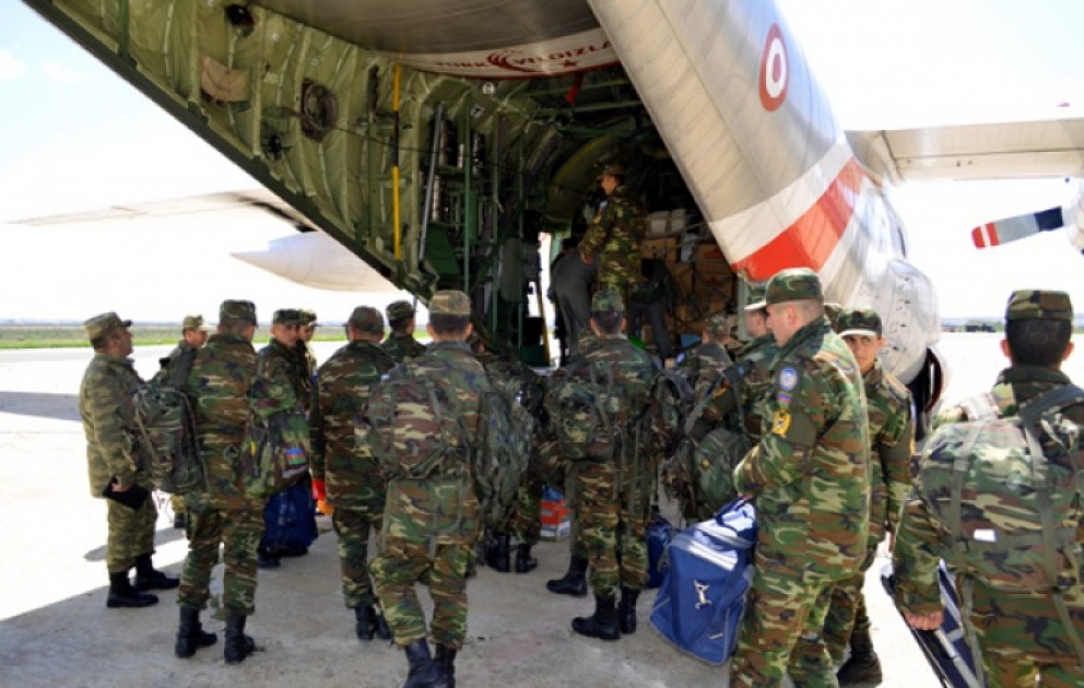 Azerbaijani peacekeepers sent to Afghanistan VIDEO