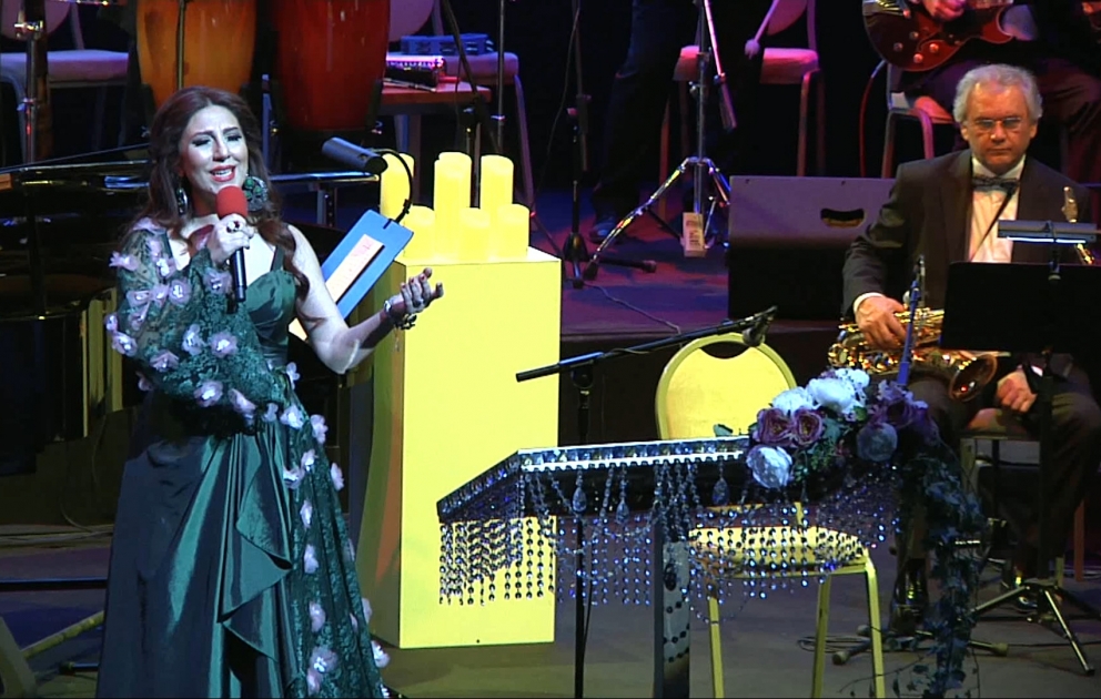Azərbaycanın xalq artisti Fidan Hacıyevadan möhtəşəm konsert VİDEO