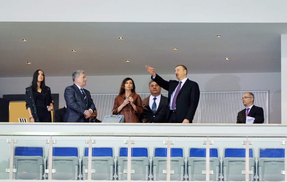 President Ilham Aliyev reviewed the Heydar Aliyev Sports Palace after major overhaul VIDEO