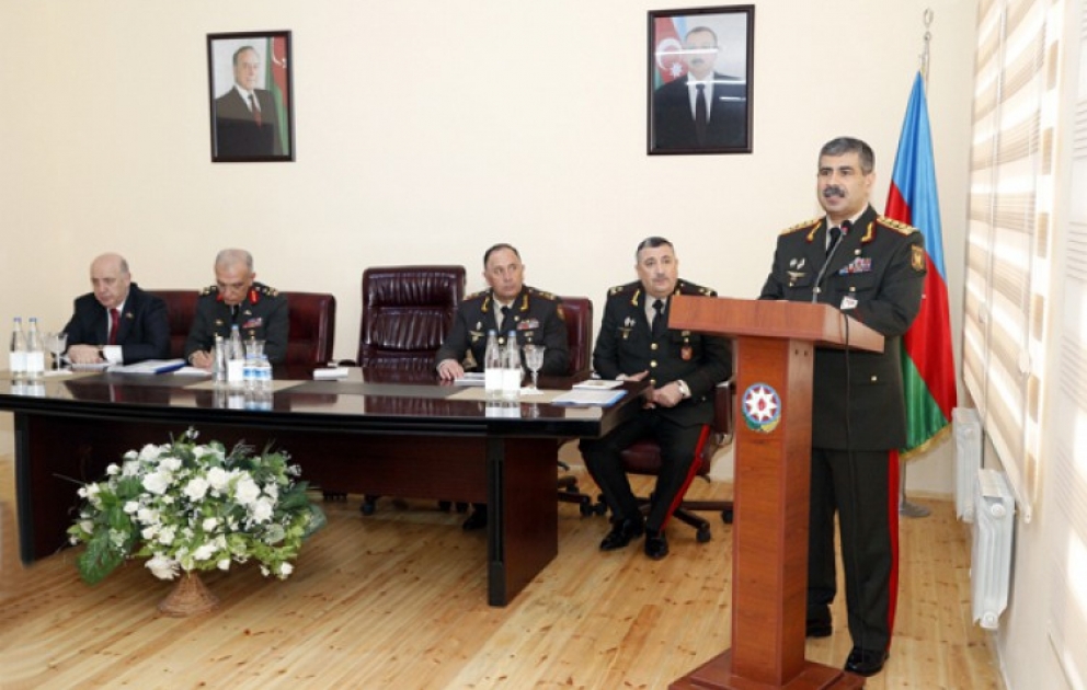 Zakir Hasanov: Health of personnel is one of the major factors to effect the performance of combat missions VIDEO