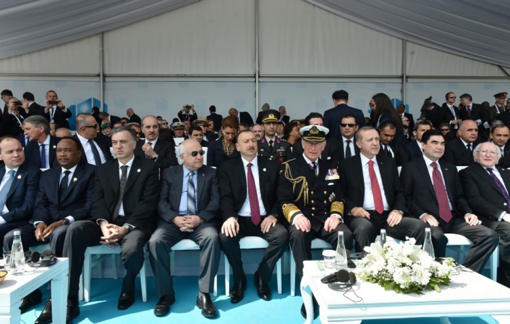 Le président Ilham Aliyev a participé à la célébration du centenaire de la bataille de Çanakkale VIDEO