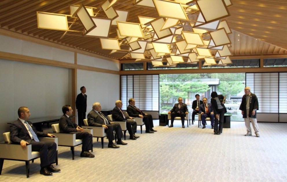 Besuch aserbaidschanischer Parlamentsdelegation in Kyoto VIDEO