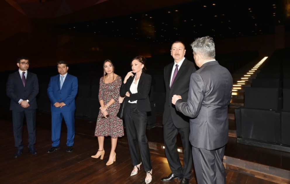 President Ilham Aliyev attended the opening of the Baku Congress Centre VIDEO