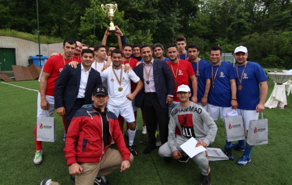 Rumıniyada “Heydər Əliyev Kuboku-2015” mini futbol turniri keçirilib VİDEO