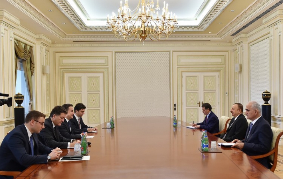 President Ilham Aliyev received a delegation led by the Deputy Prime Minister of Turkey VIDEO