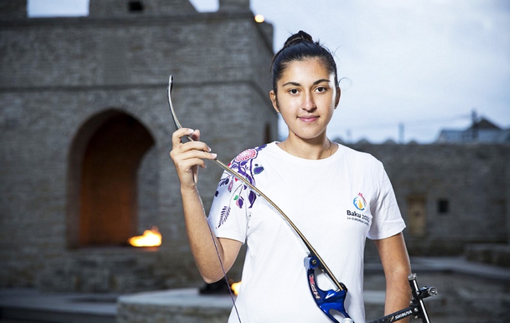 Local star Sughrakhanim Mugabilzada proud to compete on home soil at Baku 2015 VIDEO