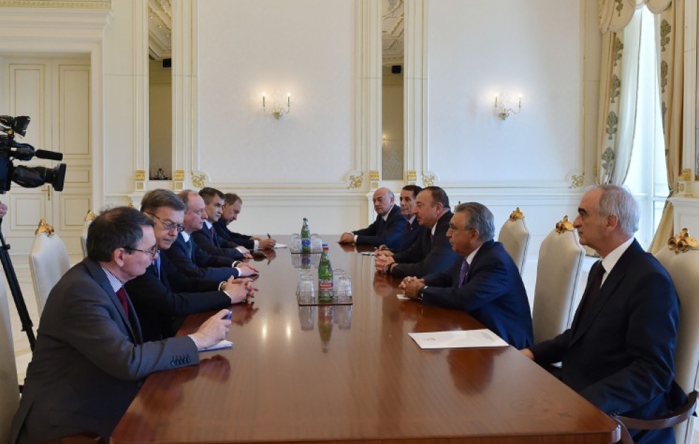 Entretien du président azerbaïdjanais Ilham Aliyev avec une délégation conduite par le secrétaire du Conseil de sécurité de la Fédération de Russie VIDEO