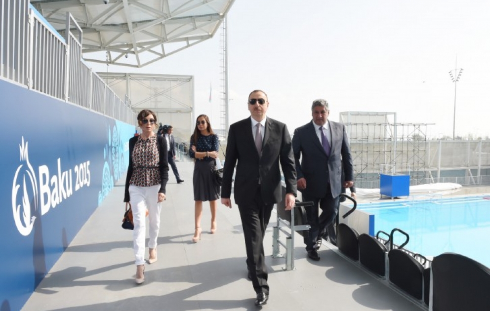 President Ilham Aliyev attended the opening of the European Games Park VIDEO