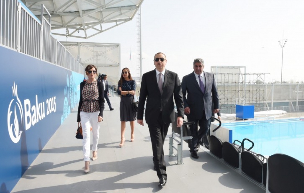 Le président azerbaïdjanais Ilham Aliyev inaugure le Parc des Jeux Européens à Bakou VIDEO