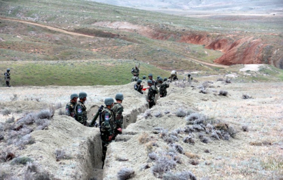 Battlefield shooting stage of Azerbaijan-Turkey joint tactical exercises underway VIDEO
