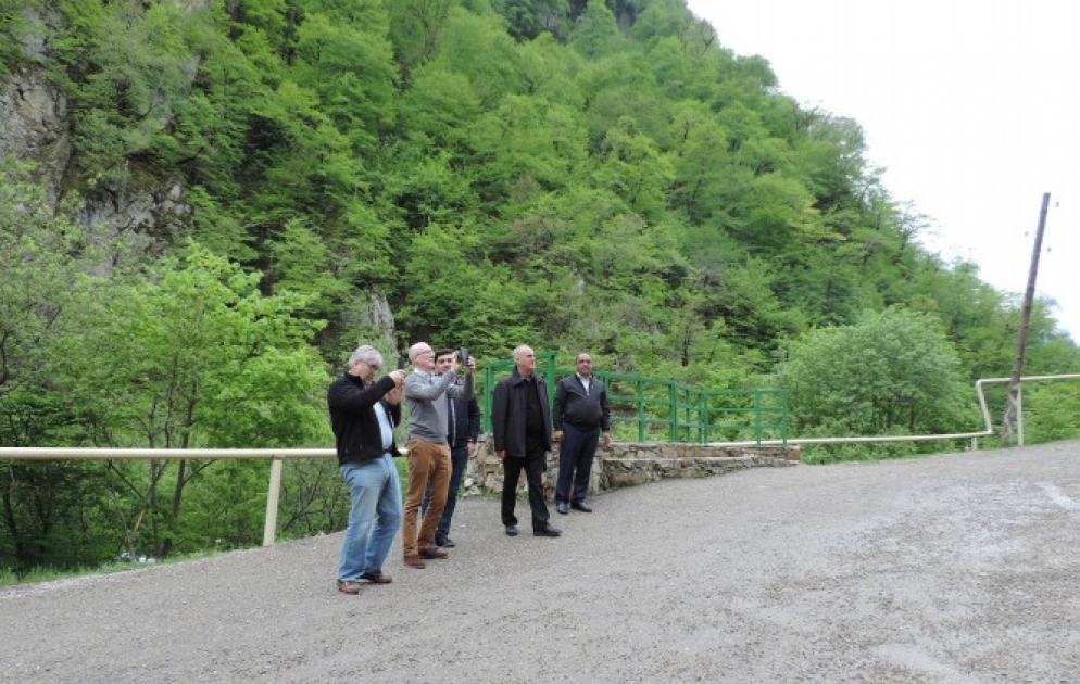 AZERTAC: la visite à Khynalig, Guba VIDEO
