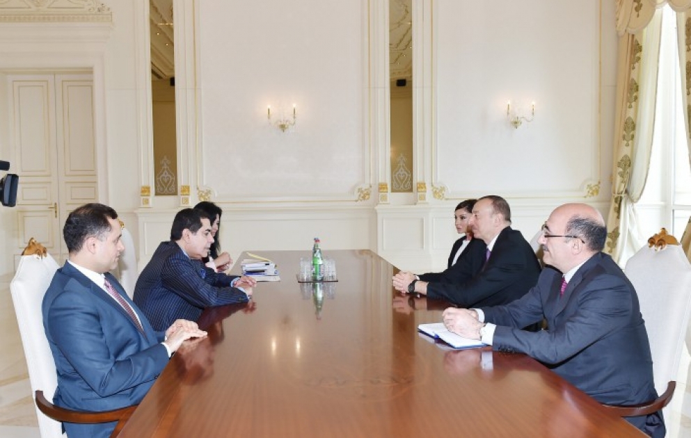 President Ilham Aliyev received the UN High-Representative for the Alliance of Civilizations VIDEO