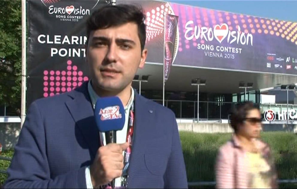 Bakı vaxtilə gecə saat 00:00-da “Wiener Stadthalle” arenasında “Eurovision-2015” mahnı müsabiqəsinin yarımfinal şousu başlayacaq VİDEO
