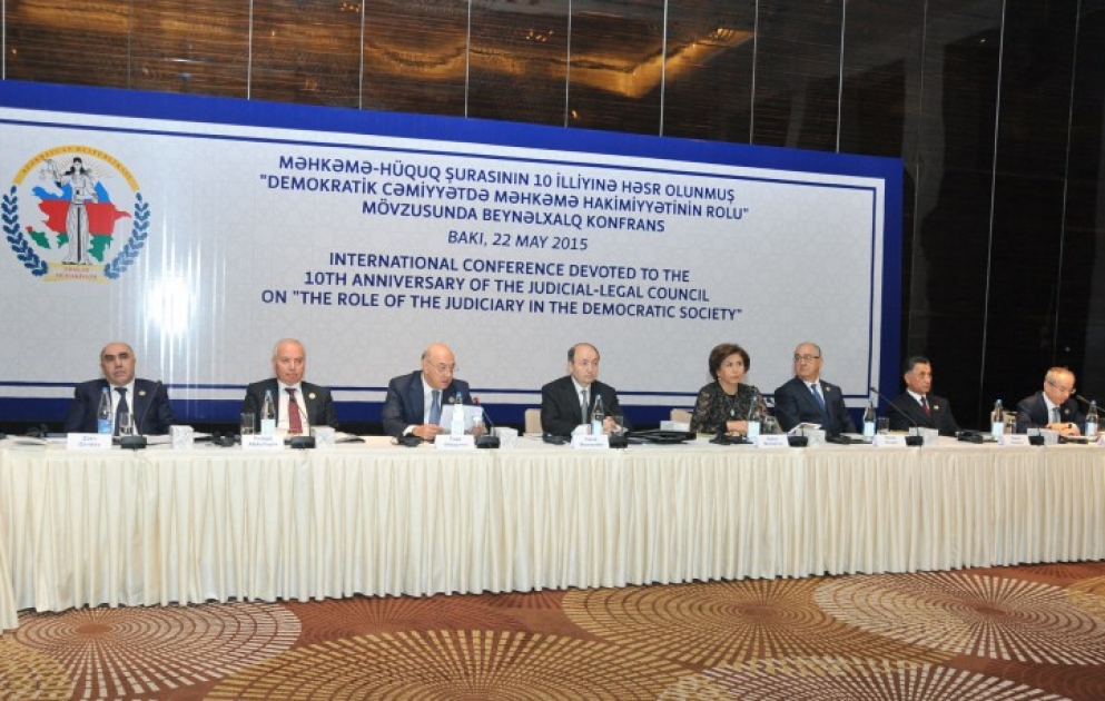 Baku hosts international conference marking 10th anniversary of Judicial and Legal Council VIDEO
