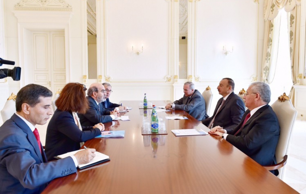 Le président Ilham Aliyev a reçu la délégation dirigée par le directeur général de la FAO VIDEO