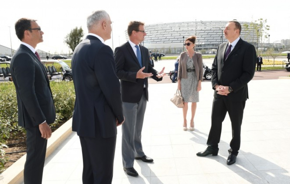 Le président Ilham Aliyev a participé à l’inauguration du parc Beuyukchor VIDEO