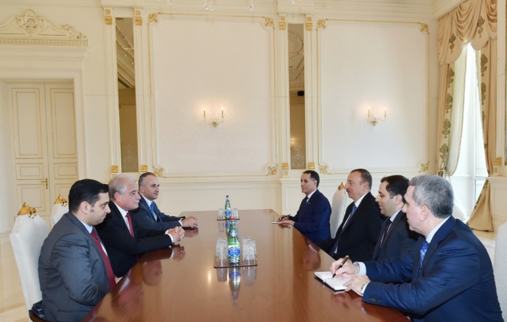 President Ilham Aliyev received a delegation led by the governor of Southern Sinai province of Egypt VIDEO