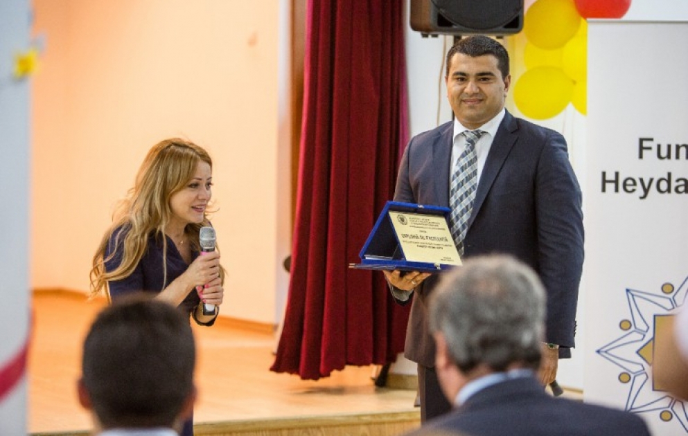 Romanian office of Heydar Aliyev Foundation awarded with Diploma of Excellence VIDEO