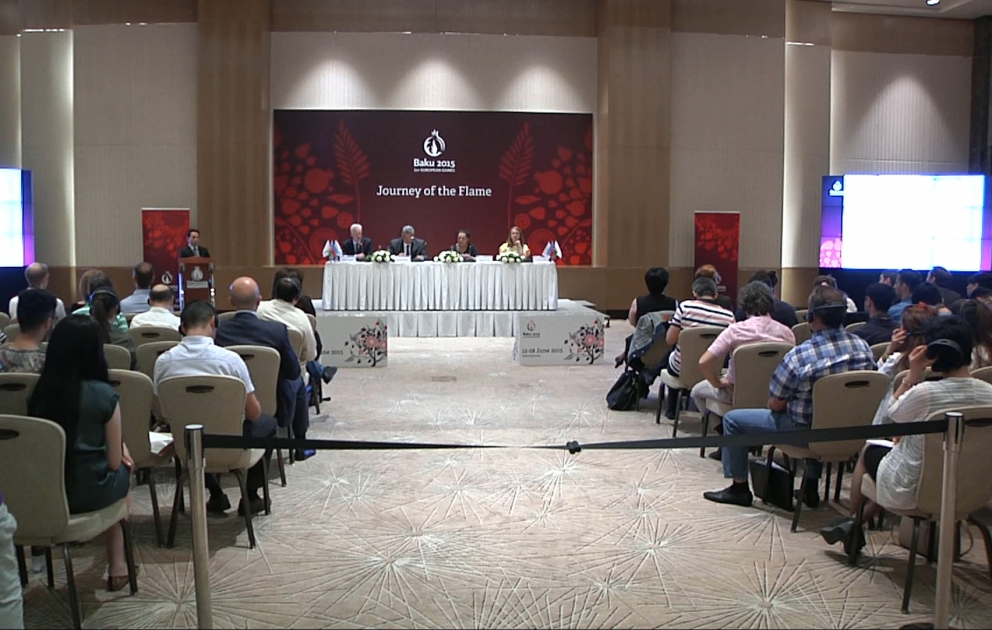 “Bakı-2015” birinci Avropa Oyunlarının Məşəl proqramının Bakıdan keçəcək marşrutu ictimaiyyətə açıqlanıb VİDEO