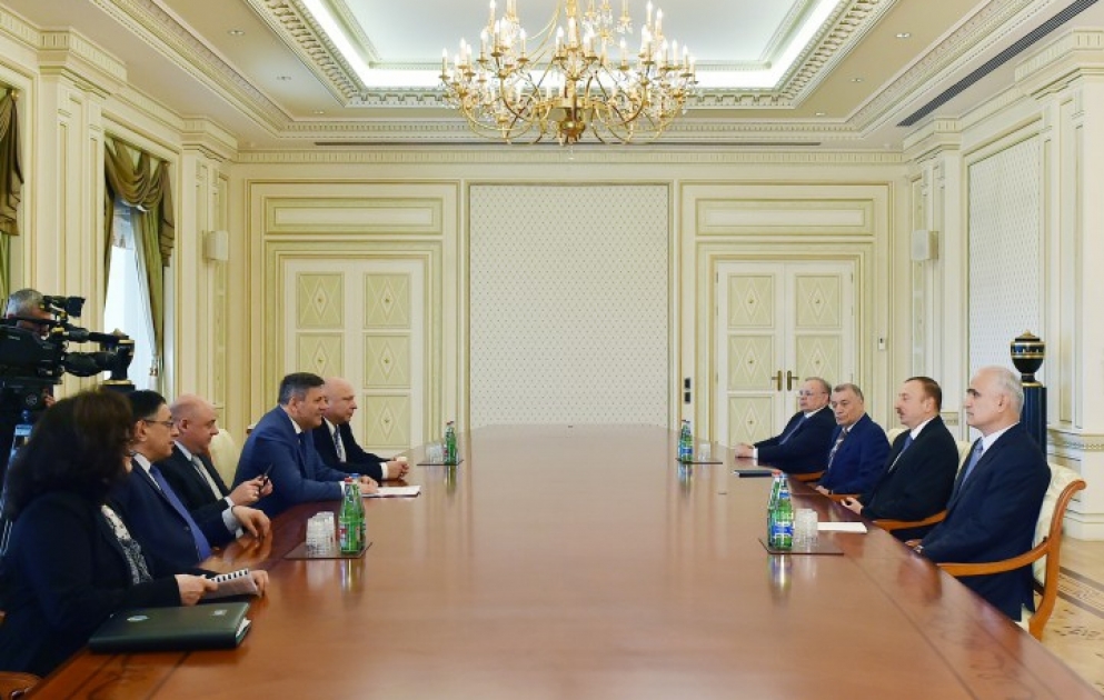 Entretien du président azerbaïdjanais Ilham Aliyev avec la délégation conduite par le Vice-Premier ministre polonais VIDEO