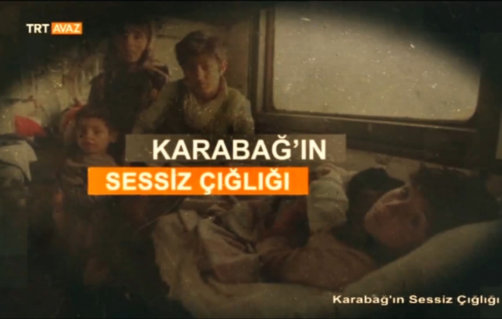 La chaîne TRT AVAZ a diffusé une émission sur le film «Le Cri muet du Karabagh» VIDEO