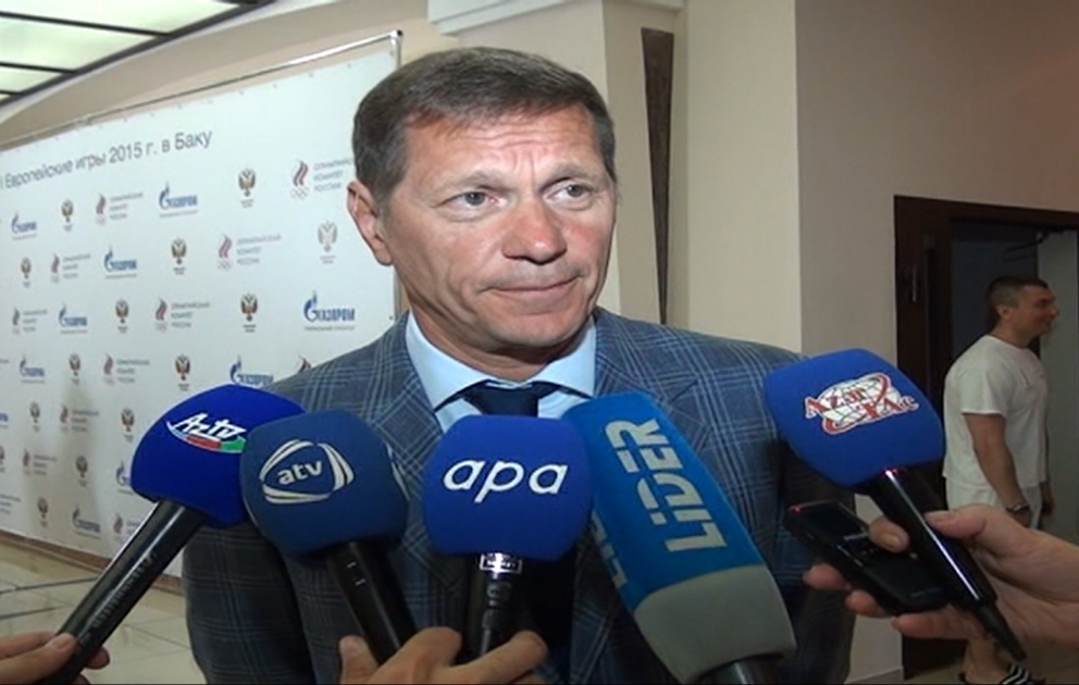 A.Jukov: Rusiyada birinci Avropa Oyunlarının bütün yarışlarının yayımlanması planlaşdırılır VİDEO