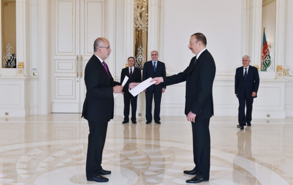 President Ilham Aliyev received the credentials of the newly-appointed Mexican Ambassador VIDEO